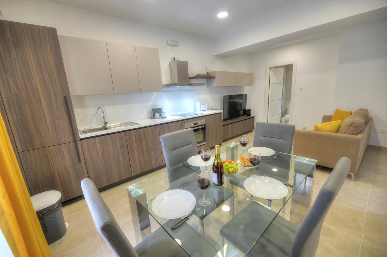 Brand New And Tastefully Furnished 2 Bedroom Apartment Ddif1-2 Gzira Eksteriør bilde
